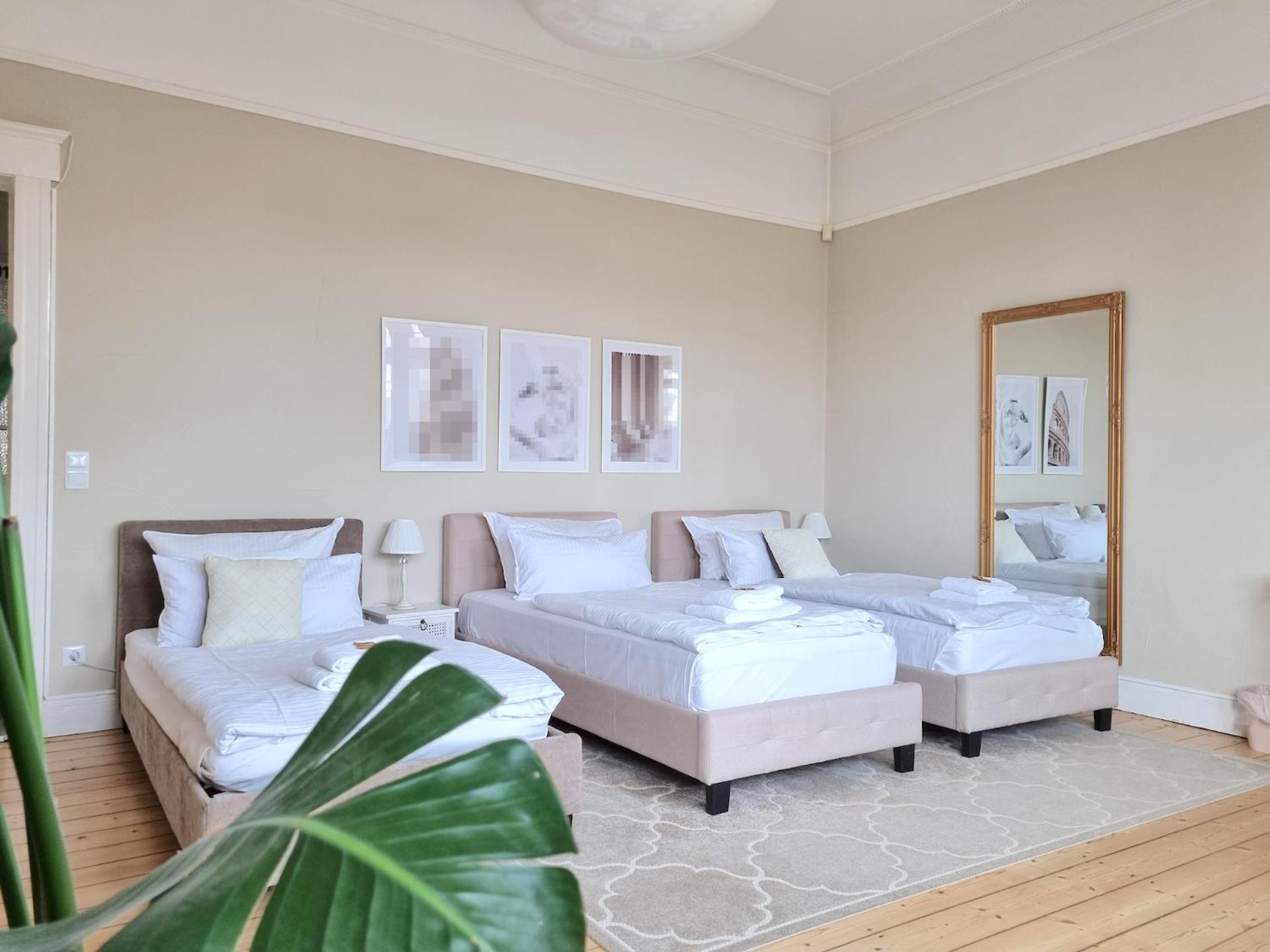 Charysma - Jugendstil Trifft Moderne, Schlafzimmer Mit Smart-Tv, Tischfussball, Darts, Parkplatz Hamelin Zewnętrze zdjęcie